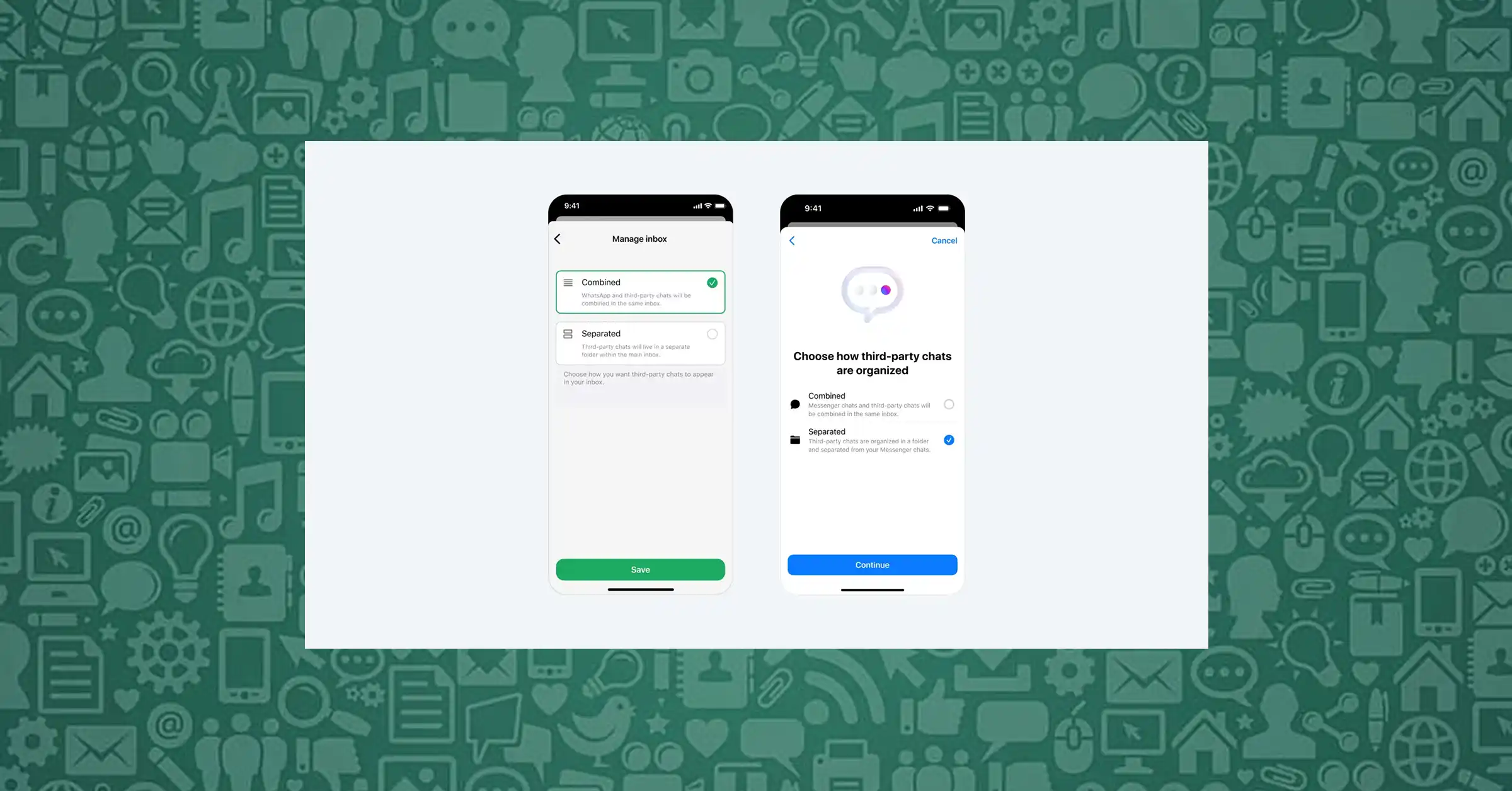 WhatsApp third party