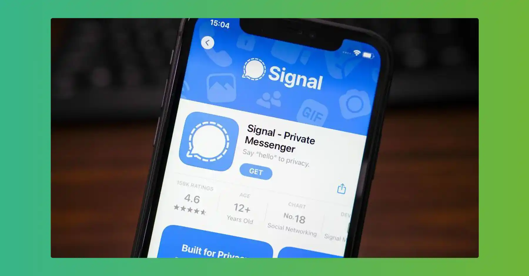 signal ios app