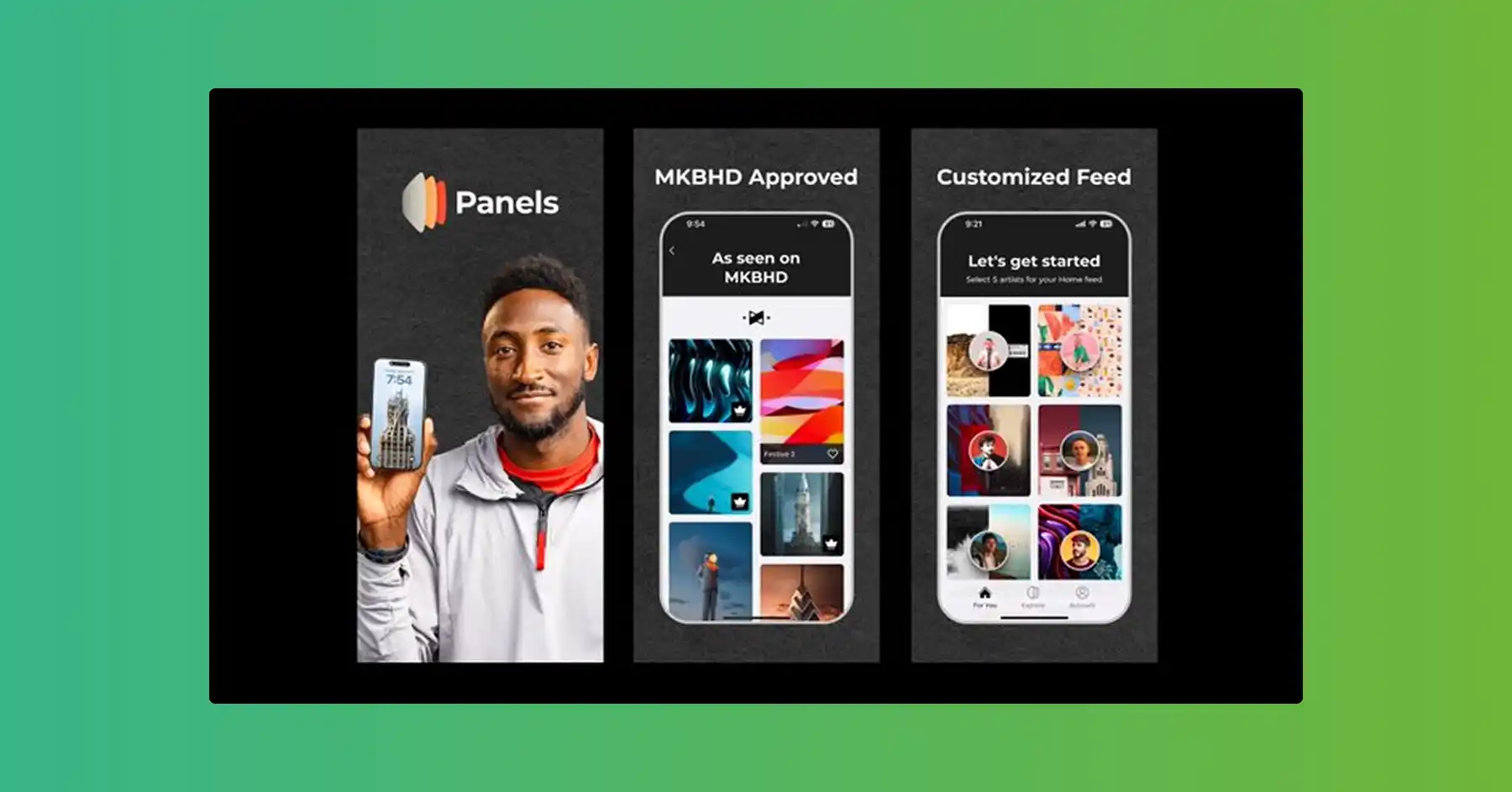 Panels Wallpaper App